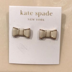 Kate Spade bow earrings